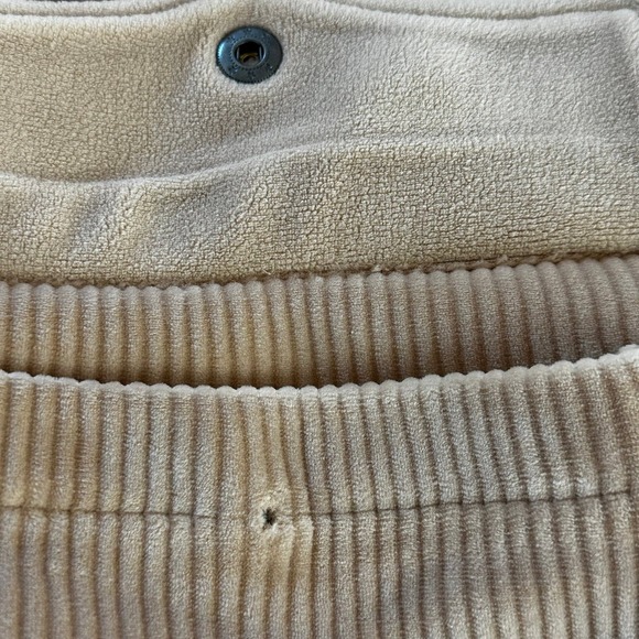 Tahari Cropped Corduroy Fleece Lined Jacket Sz large buttery soft - Picture 6 of 7